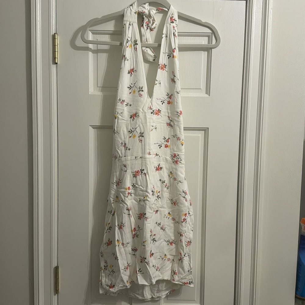 Abercrombie Halter Floral Mini Dress